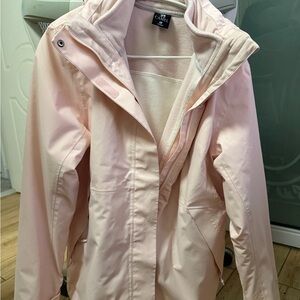 Camel Active Women's Pale Pink Waterproof Ski Jacket